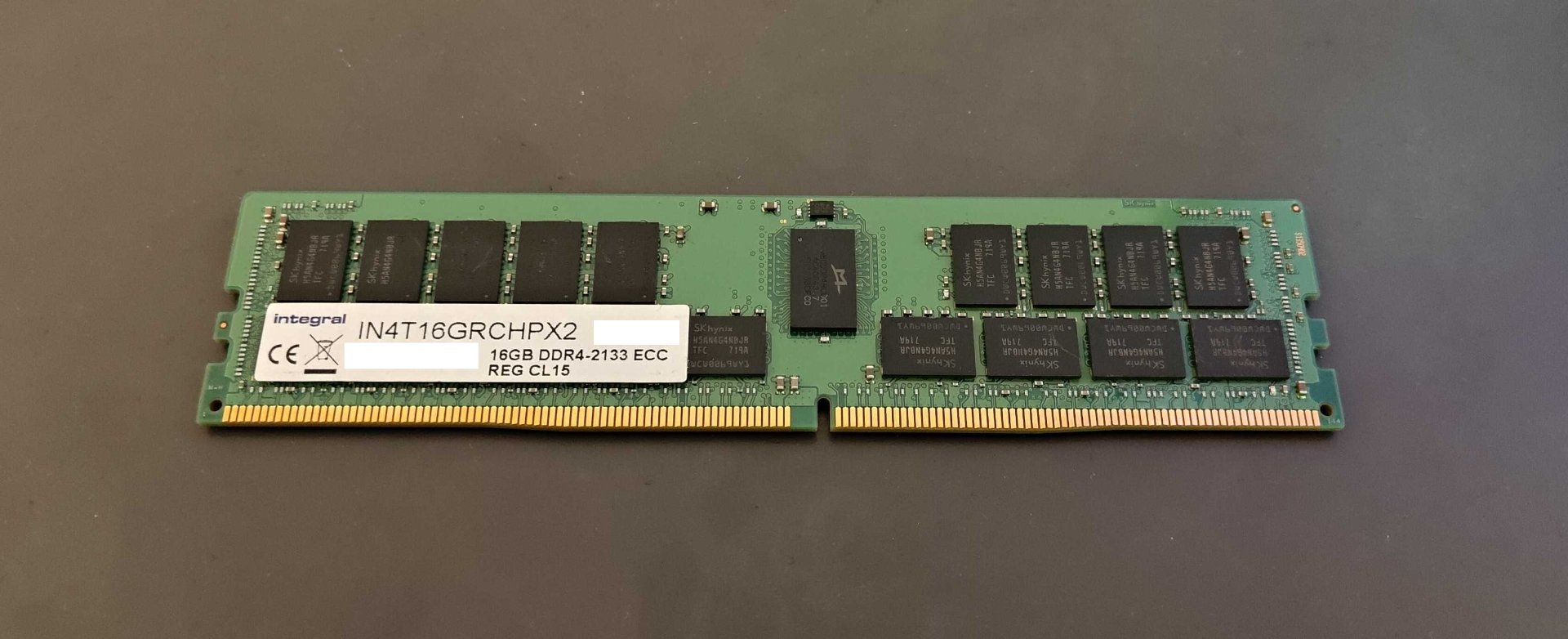 RAM 16 Go Integral - DDR4 2133 MHz ECC REG