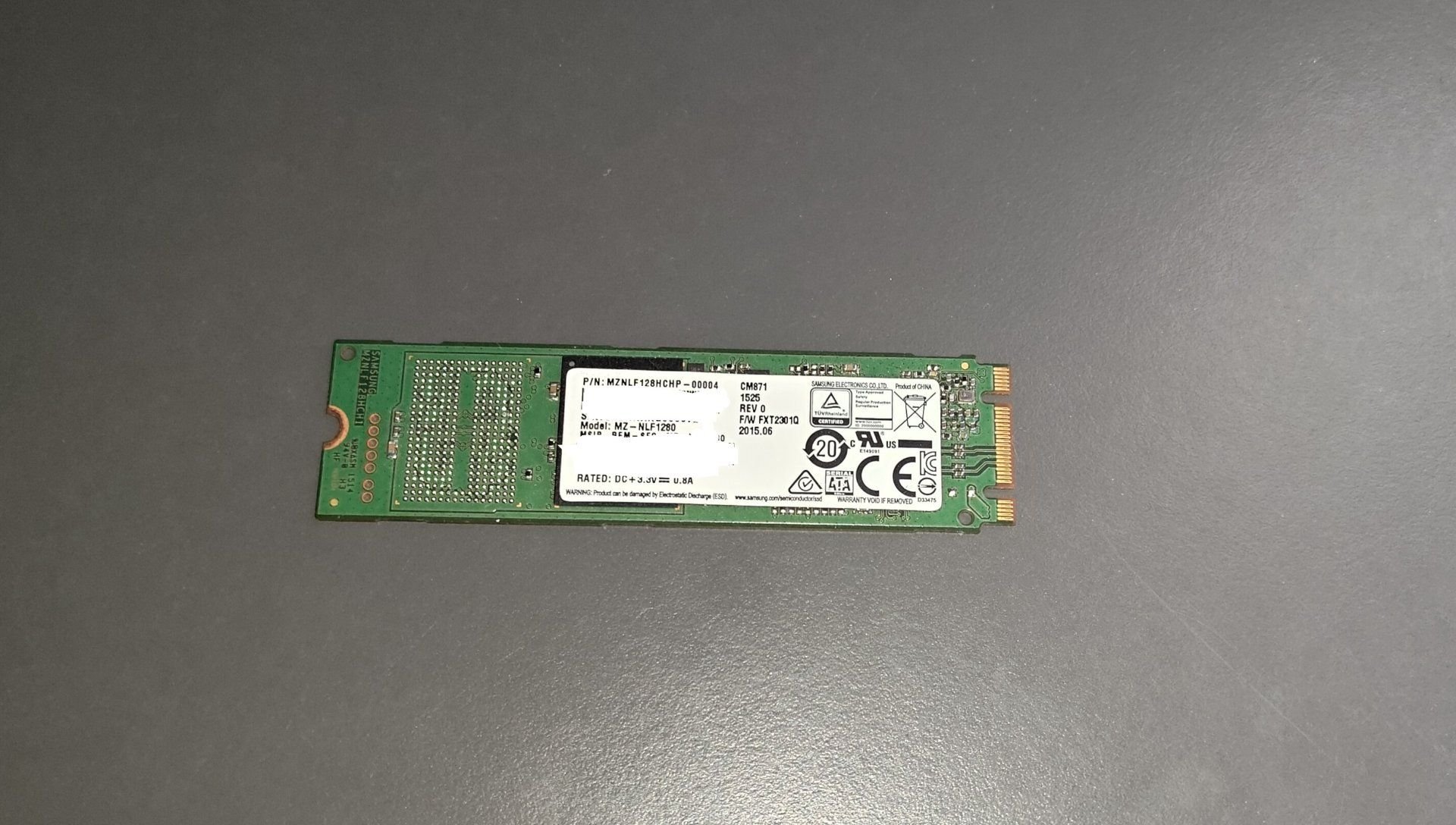 SSD 128 Go Samsung - M.2 SATA