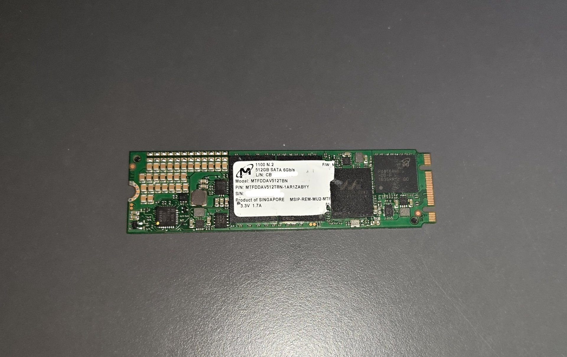 SSD 512 Go Micron - M.2 SATA